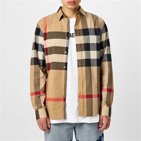 burberry shirt outfit|burberry long sleeve shirt.